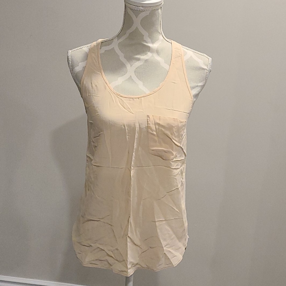 Aritzia Wilfred silk tank top